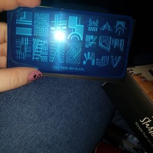 Bundelmonster stamping plate